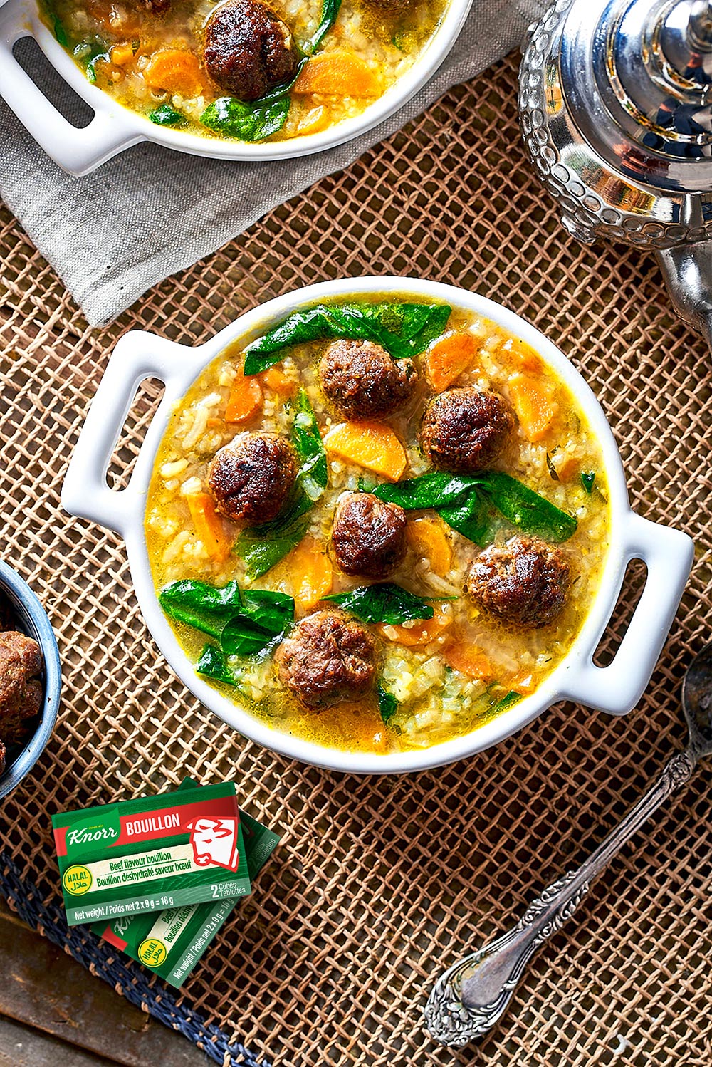 Soup-with-Beef-meatballs